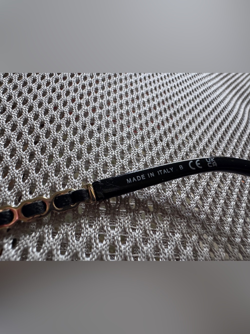 ✨ New CHANEL Black Eyeglasses / Blue Light Glasses Frame ✨ Chained CC Logo - Picture 5 of 8